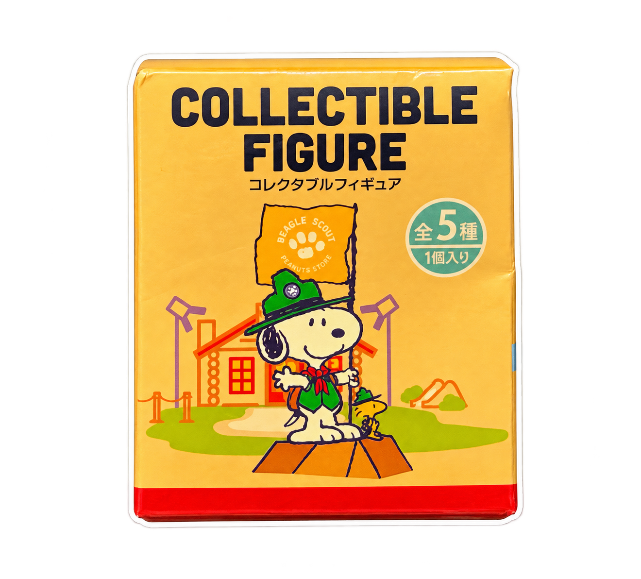 Snoopy collectible figure box
